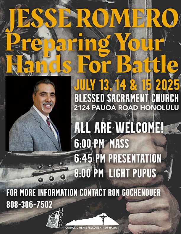 Jesse Romero 2025 Email Flyer