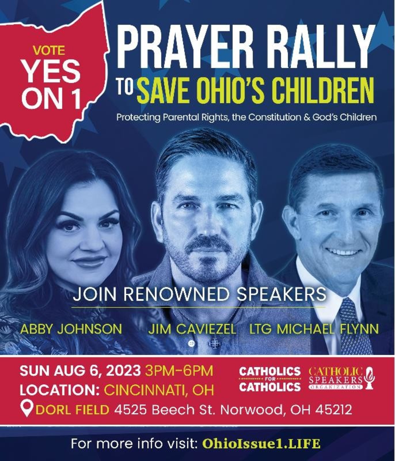 Prayer Rally Ohio Speakers