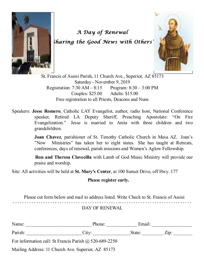 A Day Of Renewal Flyer