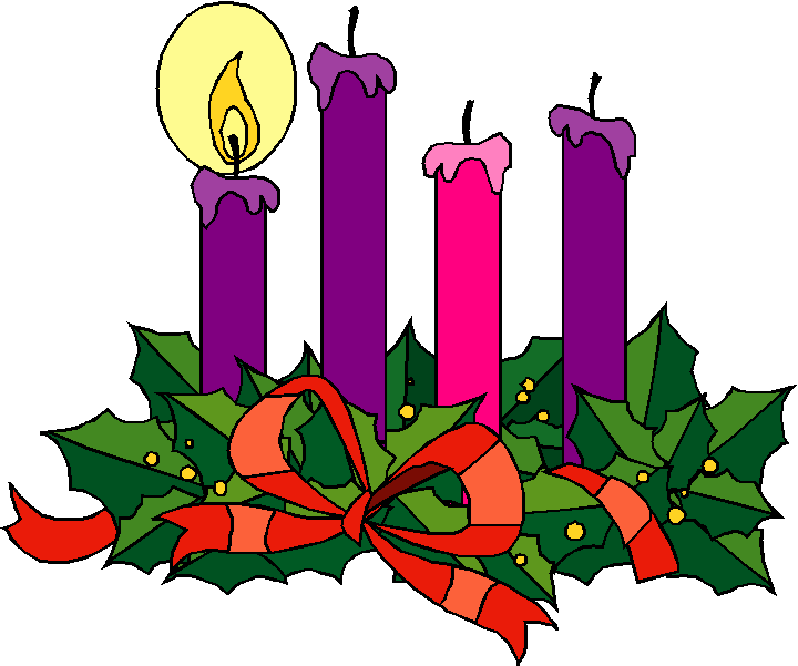 First Sunday Advent Wreath