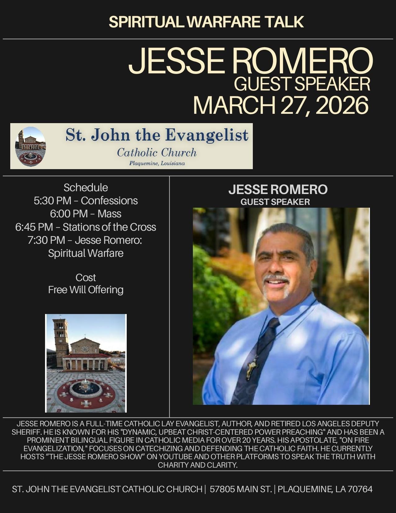 Jesse Romero   Black Background