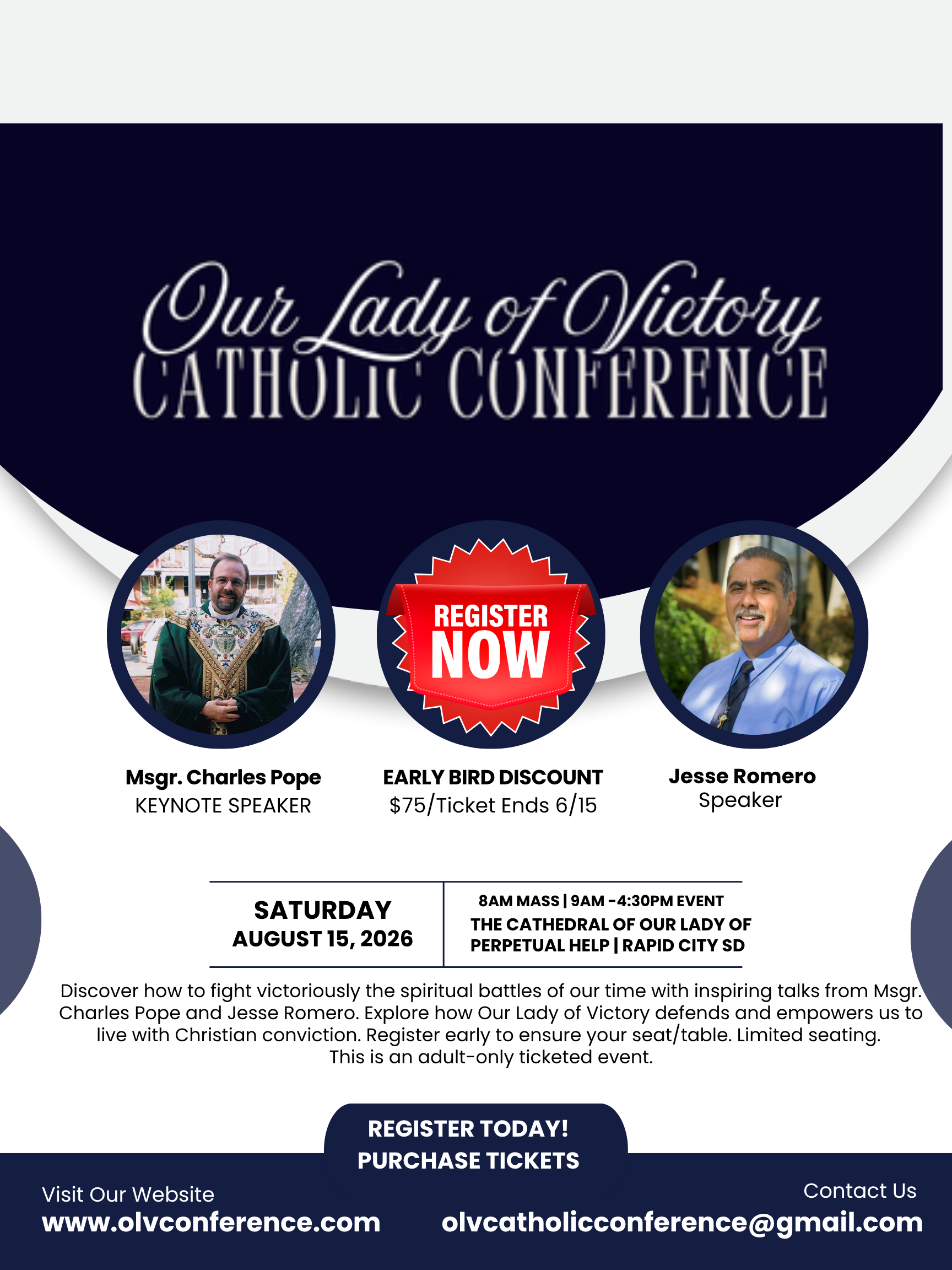 Our Lady Of Victory Posterflier 1