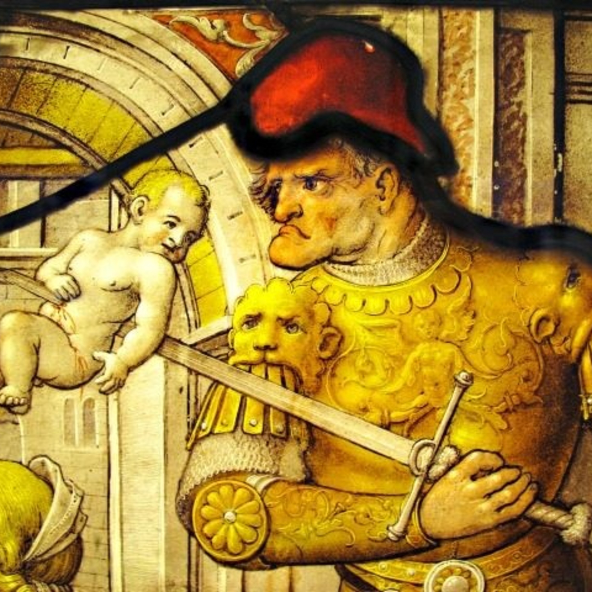 Herods Soldier And Jesus 640x480