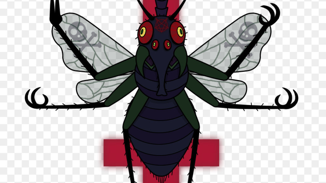 Beelzebub Lord Of The Flies Fly Devil Demon 5aeea8b12b1724.4720108315255901931765