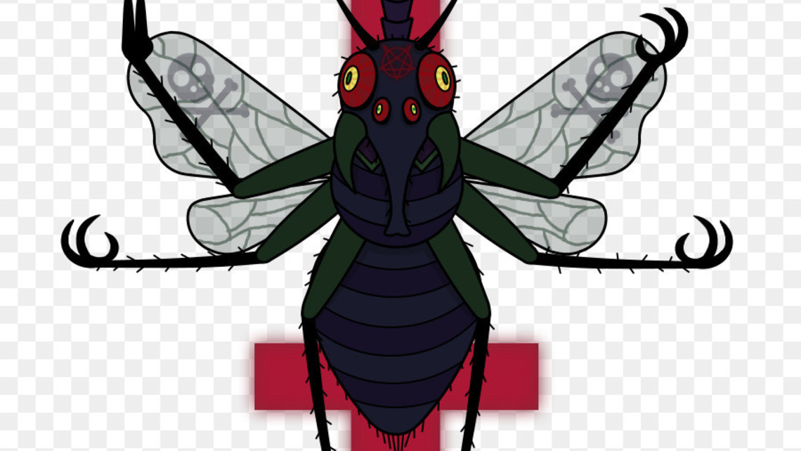 Beelzebub Lord Of The Flies Fly Devil Demon 5aeea8b12b1724.4720108315255901931765