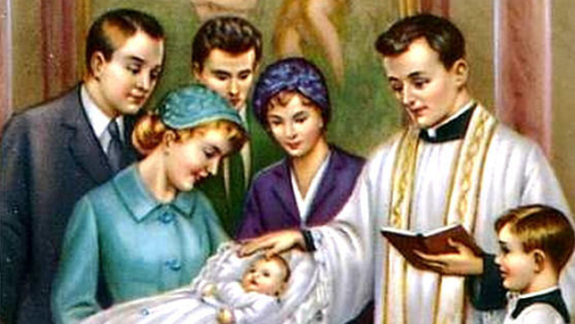 Catholic Traditional Infant Baptism
