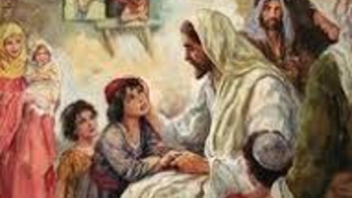 Jesus Blessing Children