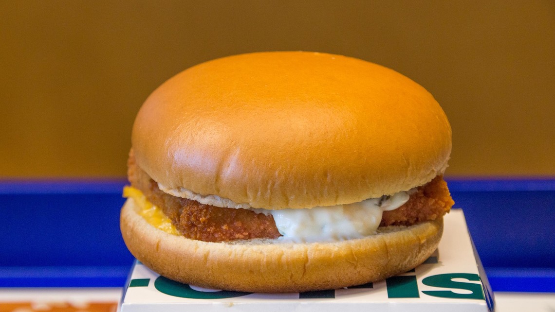 Macdonalds Fish Sandwich