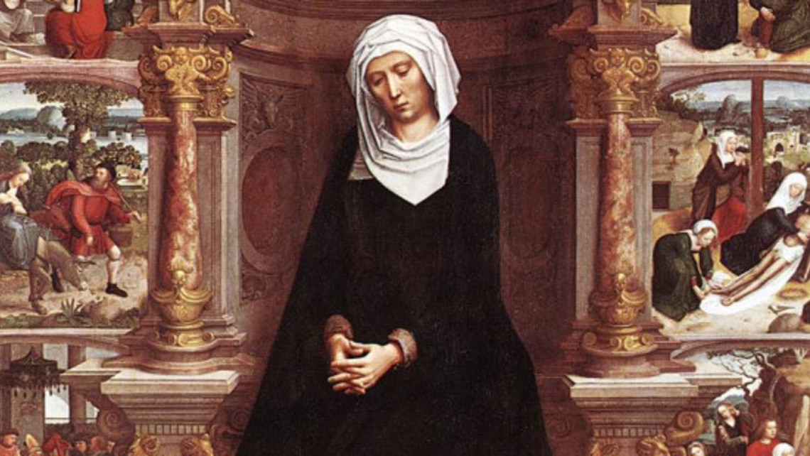 Our Lady Of Sorrows Public Domain