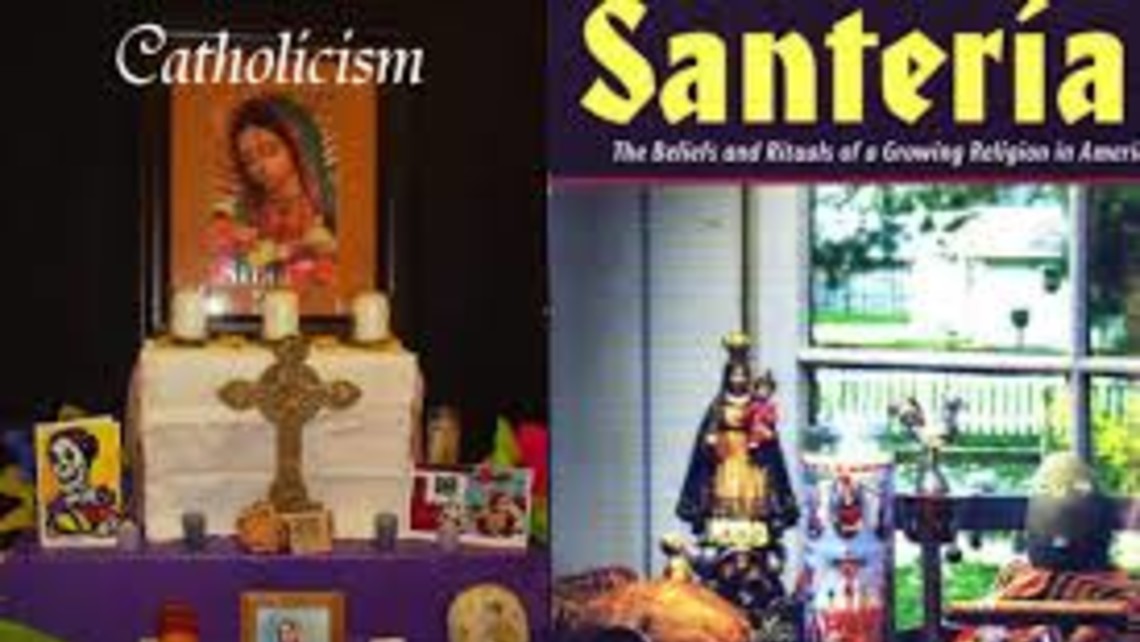 Santeria Mixed With Catholicism