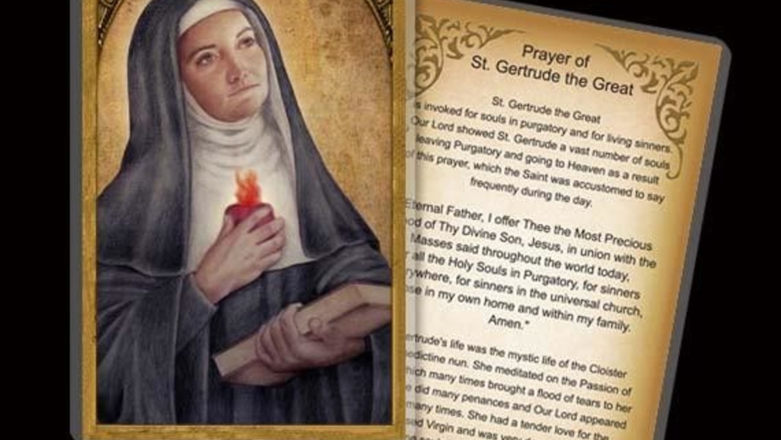 St. Gertrude Prayer