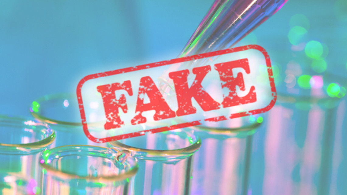 Test Tubes Fake Science