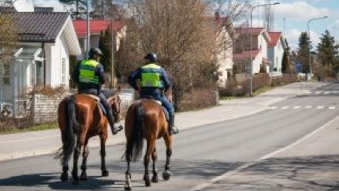 The Police On Horses